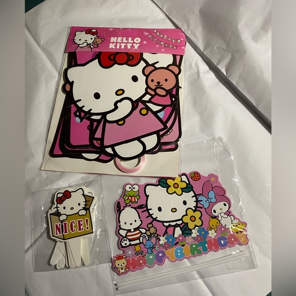 Hello kitty birthday set - Picture 6 of 11